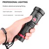 XHP70 Fixedfocus Strong Brightness Waterproof Flashlight Amphibious Diving Torch