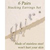 LOLIAS 14K Gold Stud Earrings Hoop Earrings for Women Surgical
