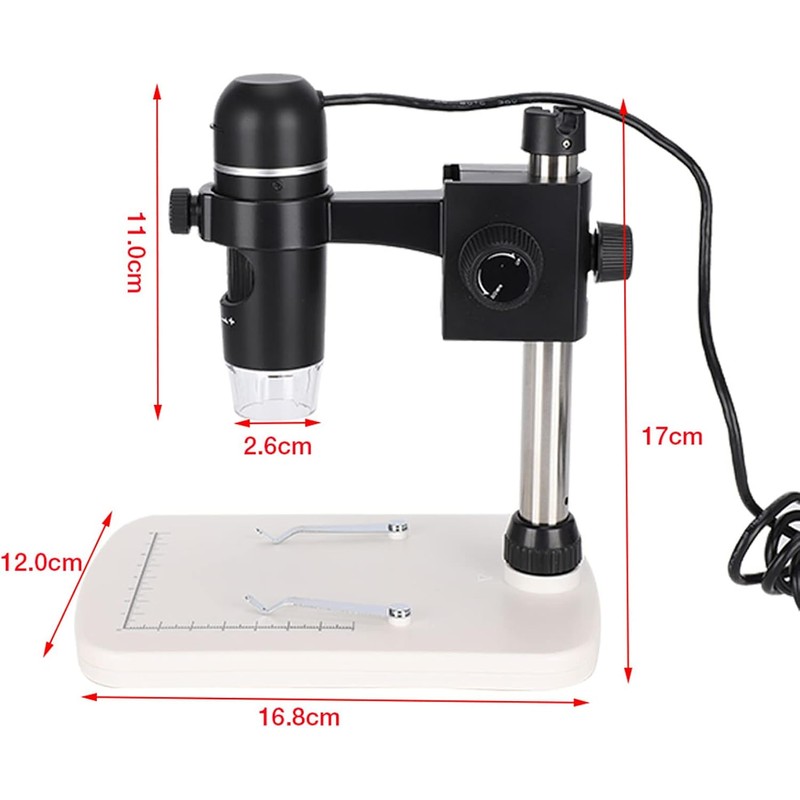 Microscopio Digital USB de 5 MP con Aumento de 300x