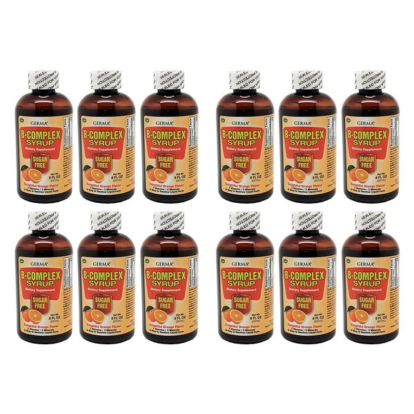 Germa B-Complex Syrup. Dietary Supplement. Bone Health, Growth and Development