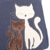 Classic Canvas Tote Bag Casual Elegant Shoulder Bag Clever Cat