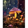 ARTOWN Paint by Numbers Adults, Wonderful Mushrooms, DIY Hand Painted