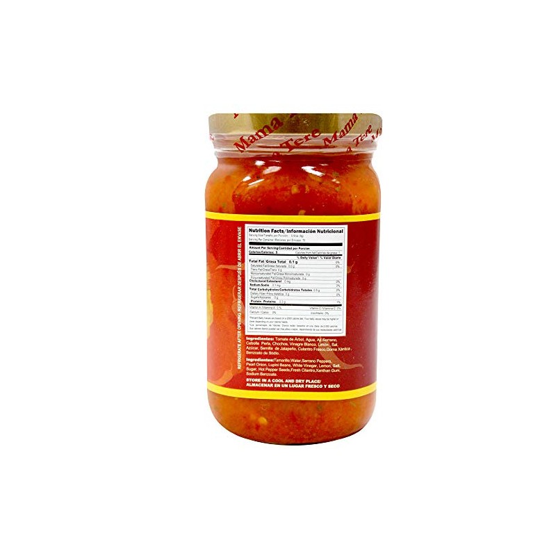 MAMA TERE AJI CRIOLLO HOT SAUCE 12.3 OZ