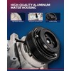 KAX 98309 Air Conditioner AC Compressor with Clutch, Compatible with