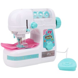 Mrisata Sewing Machine Children, Girls, Sewing Machine, 26 x 22 x 10 cm, Electric, Medium Sewing Machine, Toy, Educational Interesting Toy Girls and Children