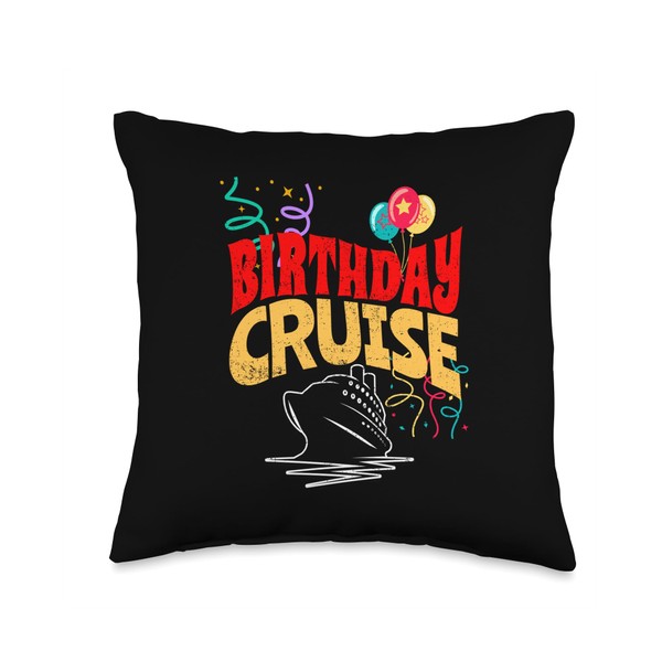 Embark on Family Adventures Designs My First Cruise Funny Throw