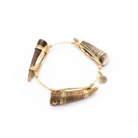 Deer Antler Tip Bracelet Link