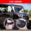 StarknightMT RZR XP4 1000 Window Mesh, Shield Ventilated Protective Door