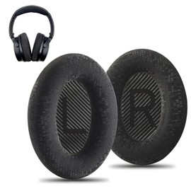 AHG QC35 Replacement Ear Pads Cushions Compatible with Bose QuietComfort 35 / Bose QC35 / Bose QC35 ii Headphones (Mosaic). Premium Protein Leather | Thick FlexiSoft High-Density Foam | Great Comfort