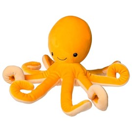 Mary Meyer Stuffed Animal Smootheez Pillow-Soft Toy, 10-Inches, Octopus