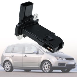 LEVANLIGHT Mass Air Flow Meter Sensor Replacement Fit for Focus Mk2 II Mk3 III C-MAX Replace#7M5112B579BB, 1480570,7.22184.25.0,722184250,31251735,8ET009142-821,30087,135088,2505088