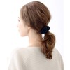 Vingtaine H7313 Basic Color, Wired, Ribbon Pony Hook, Hair Cuff,