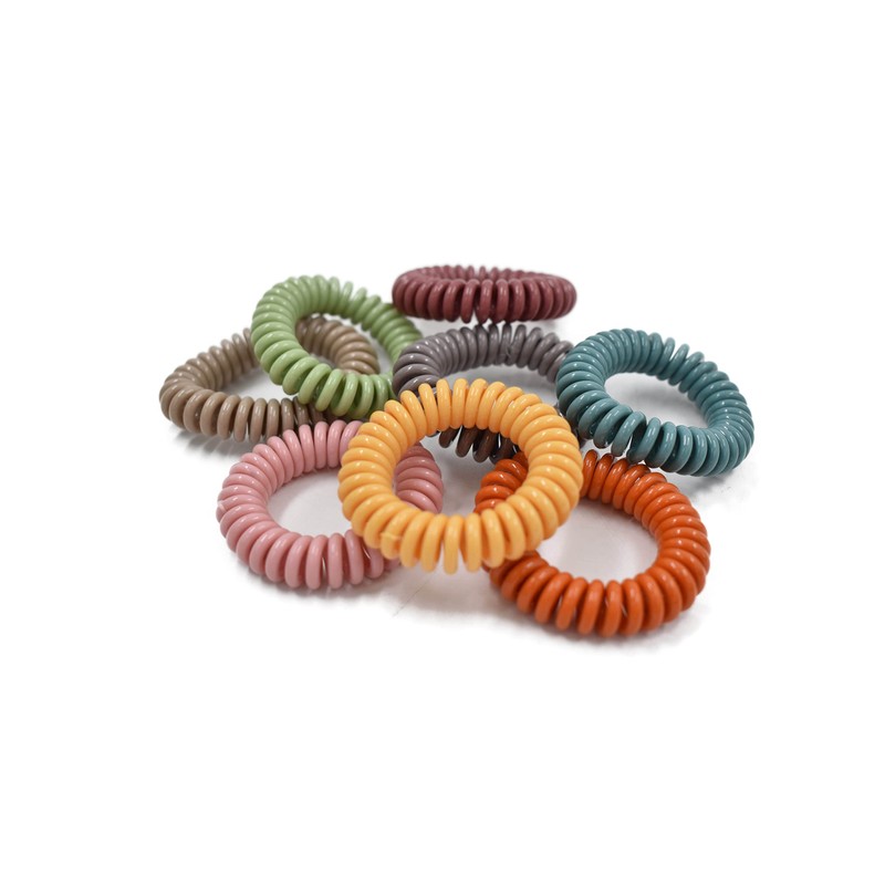 SAFIRIT Ligas para Cabello Elásticas con Distintos Modelos y Colores.