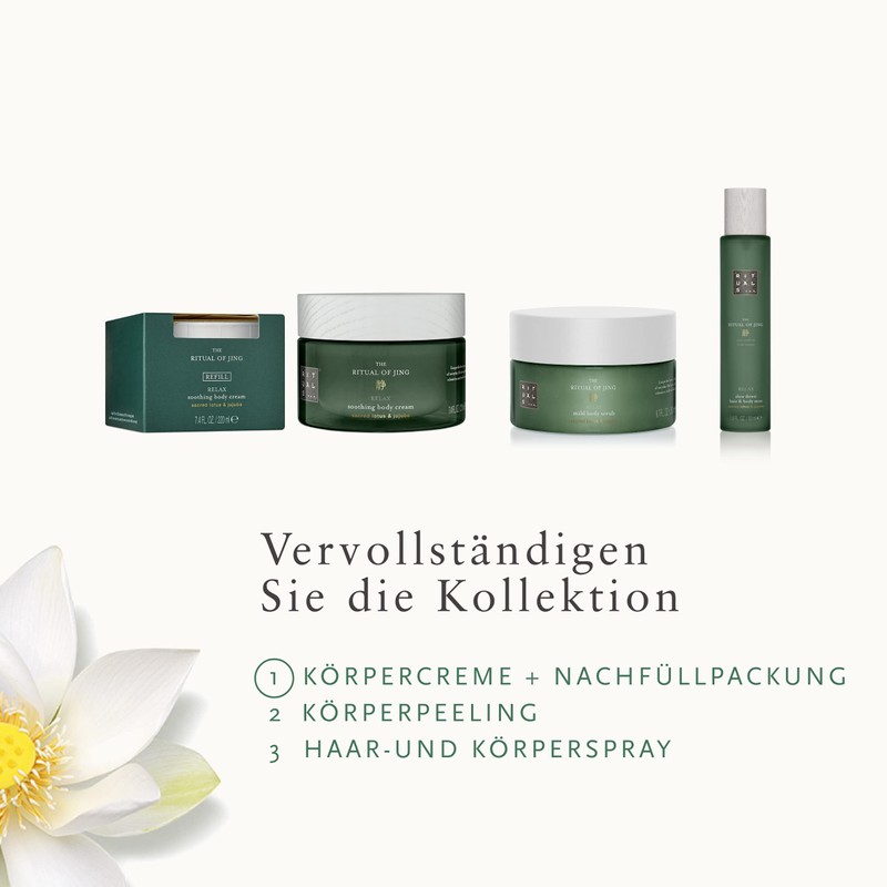 Jing Body Cream + Refill Pack