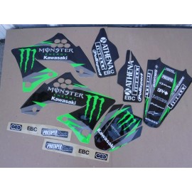 Kawasaki TEAM  KAWASAKI RACING GRAPHICS   KX250F  2009 2010 2011  2012 KX250
