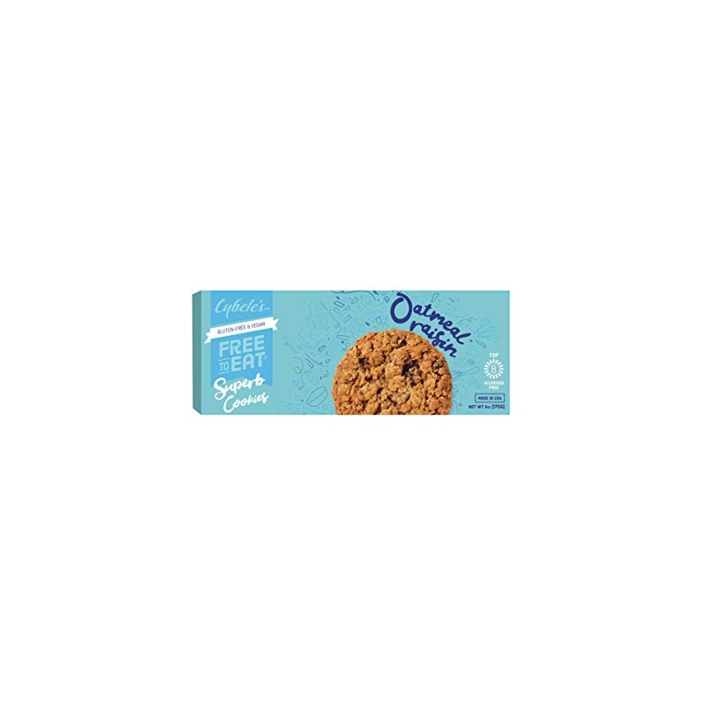 Cybele's Free to Eat , Oatmeal Raisin, 6 Ounce Box