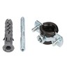 KOTARBAU® Set of 10 Pipe Clamps 3/8 Inch with Rubber