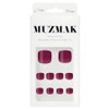 Musemark reusable pedi tip set, plum like, 1 piece / 뮤즈마크 리유저블 페디팁 세트, 플럼라이크, 1개