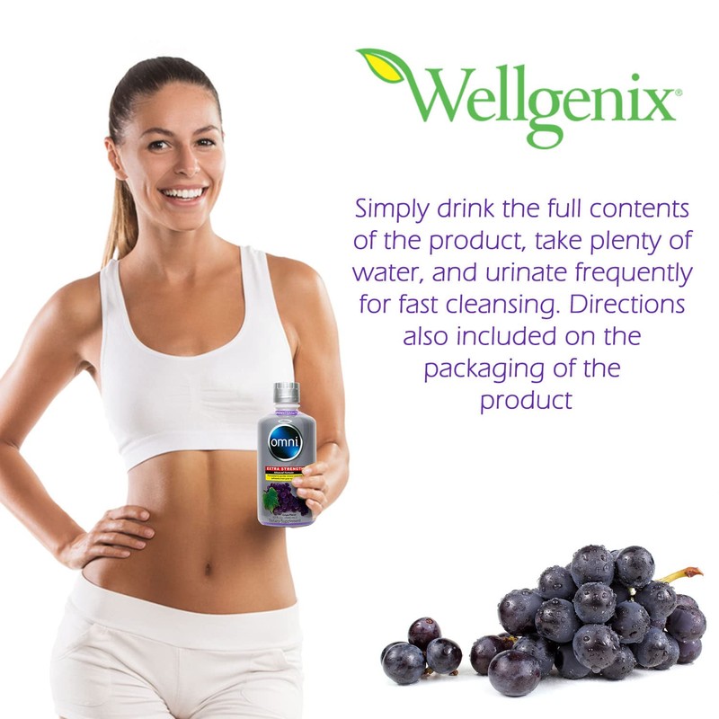 Wellgenix Omni Cleansing Drink, Extra Strength Body Detox, Herbal Cleanse
