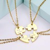 Yonhon Four 4 Sister Matching Necklace for 4