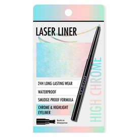 BEPHOLAN Pink Blue Eyeliner Pencil, 2-in-1 Color Waterproof Glitter Gel Eye Liner Highligter, Mermaid Korean Makeup Waterline Eyeliner, Smudge Proof (FAIRY TALE)