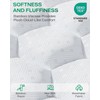 Dual Layer 4 Inch Full Size Mattress Topper, Memory Foam
