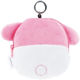 Skater ZRNP1-A Sanrio My Melody Plush Pouch with Reel
