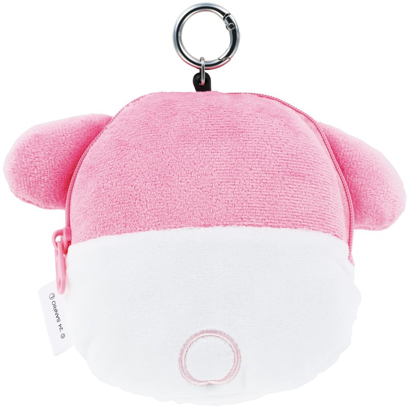 Skater ZRNP1-A Sanrio My Melody Plush Pouch with Reel