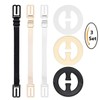 6 Pcs Bra Straps Clips, Racerback Bra Clips, Elastic Adjustable