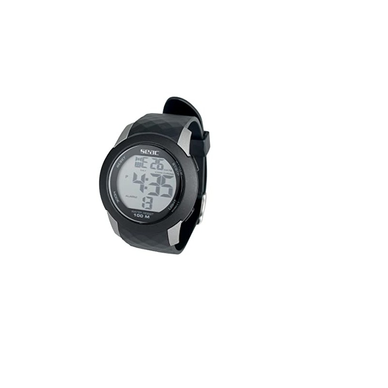 SEAC Chronos, Digital Watch Water Resistant 100 m Unisex Adult,