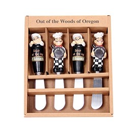 Cheese Spreader Knives Set of 4 (Chefs)
