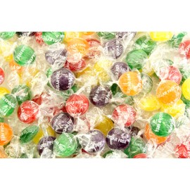 Planet Sweets Premium Sugar Free Assorted Fruit Hard Candy Buttons - 1.5 Pounds - Individually Wrapped Discs Kosher