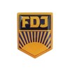 Generisch Red FDJ Pin, Metal