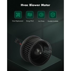 SCITOO 700223 Front HVAC Blower Motor with Fan Cage for Ford 2008-2012,for Mercury 2008-2011