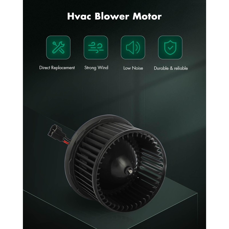SCITOO 700223 Front HVAC Blower Motor with Fan Cage for