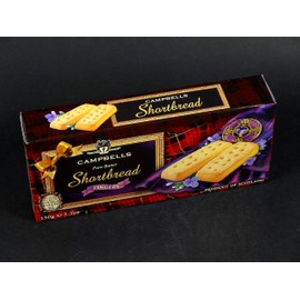 Campbells All Butter Shortbread Fingers - Traditional Shortbread in Carton, Product of Scotland