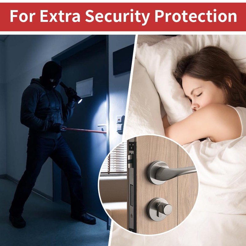 Door Latch Protector, Latch Shield (7 in. - 2pack)