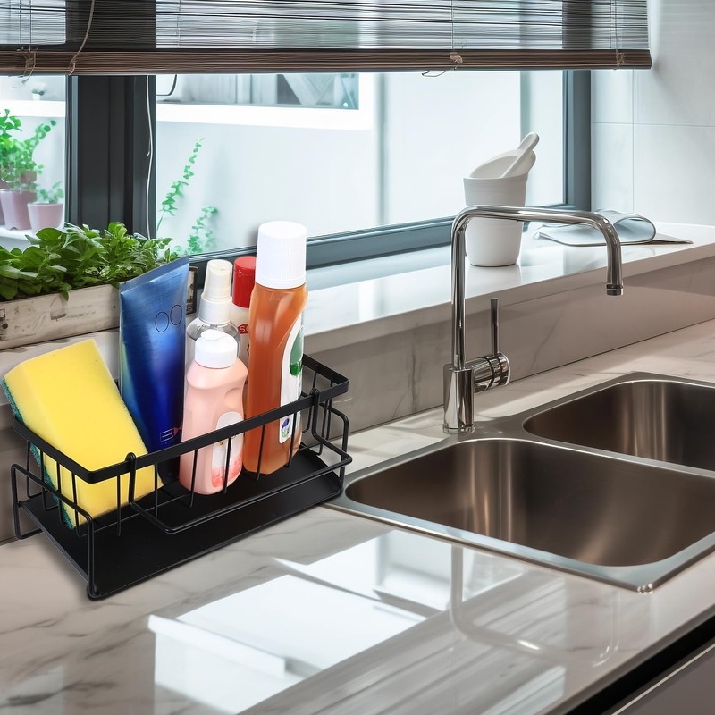 Sink Organiser, Kitchen Organiser, Sink Organiser, Kitchen Sink Caddy Organiser,