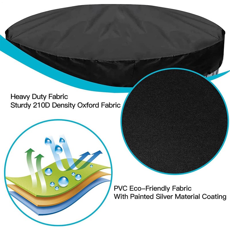 Pool Cover | Dust Pool Cover Protector with Drawstring -