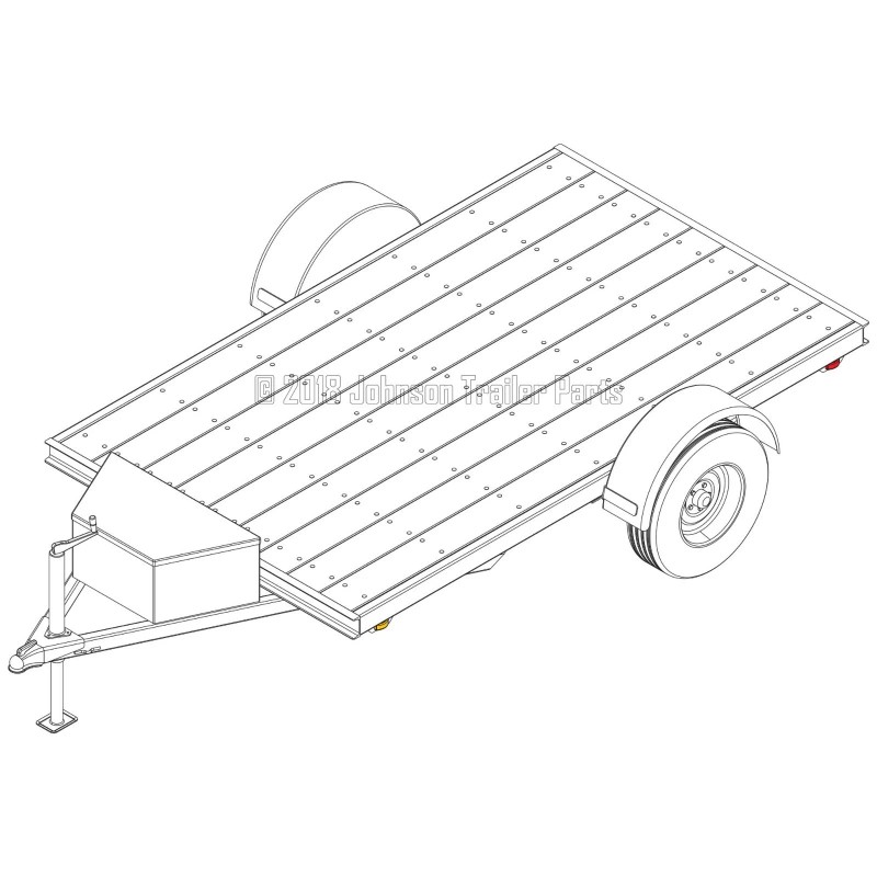 Johnson Trailer Parts 6′ x 10′ Utility Trailer Plans –