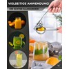 VALUXE® Premium Lemon Squeezer Stainless Steel - Hand Citrus Juicer