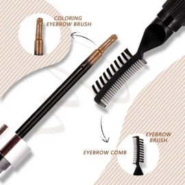 Tinta Para Cejas Indeleble Con Cepillo Saniye                                                                                                         