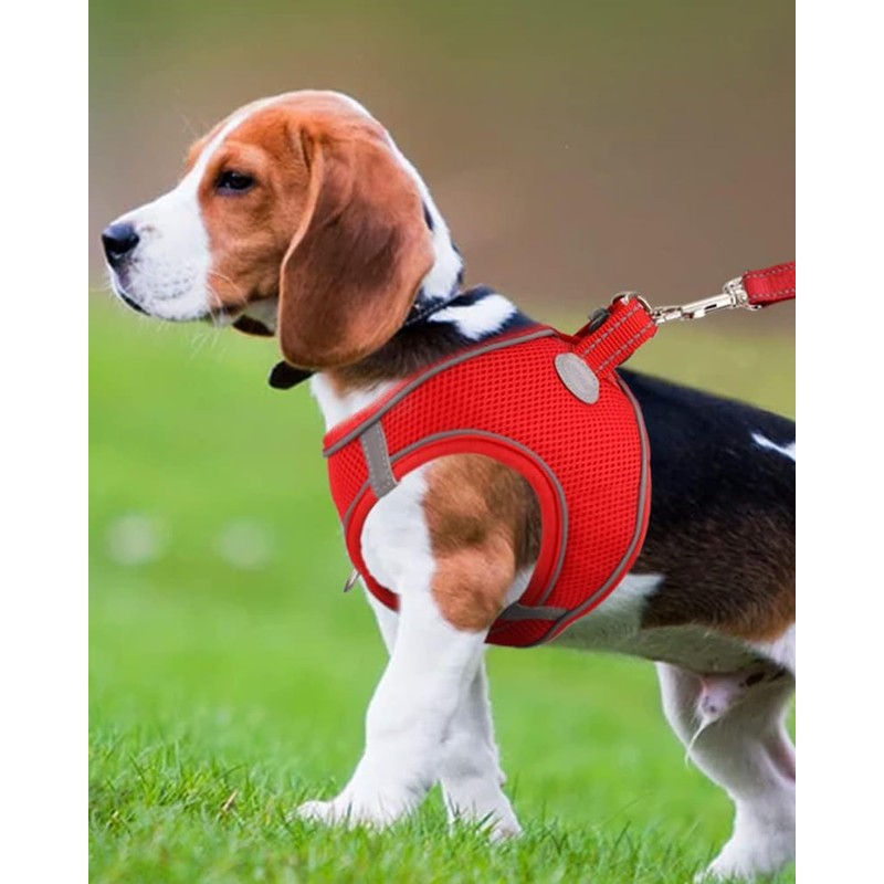 Joytale Step in Dog Harness,Soft Mesh Reflective Breathable Vest Harnesses,Easy