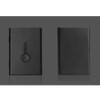 SEIWEI Metal Business Card Holder Case Thumb Slide Push Open