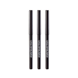 KISS New York Professional Luxury Intense Eyeliner (3 PACK, Black)