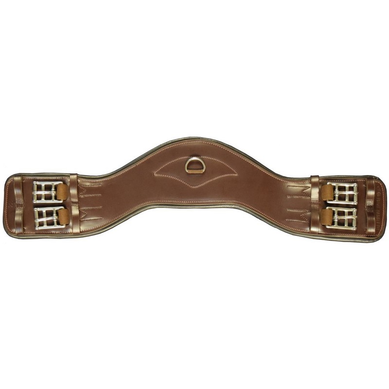 Total Saddle Fit - Shoulder Relief Girth - Dressage (Brown,