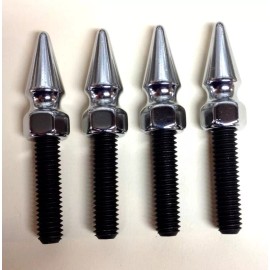 working class choppers 95-03 SPORTSTER CHROME SPIKE REAR FENDER SPIKE BOLTS chopper bobber xl 1200 883