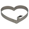 Lares Heart Shaped Food Mould/Baking Frame/Dessert Mould Made of Stainless