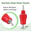 Cyrading Chicken Waterer Nipples Automatic Poultry Watering Nipples Chicken Drinkers
