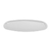 G.E.T. OP-624-W Melamine Oval Serving Platter, 23.25" x 16.75", White